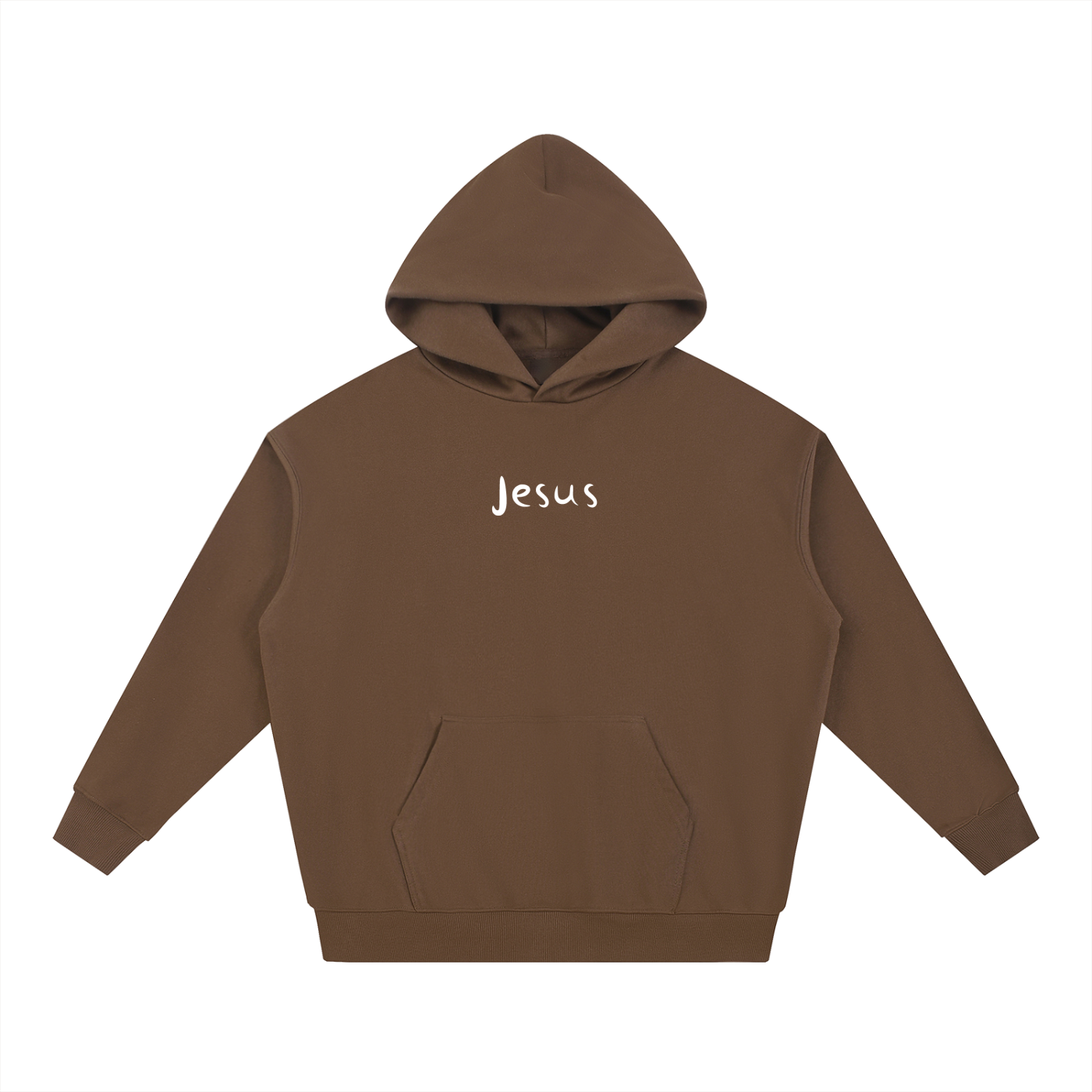 Jesus no Regrets hoodie white