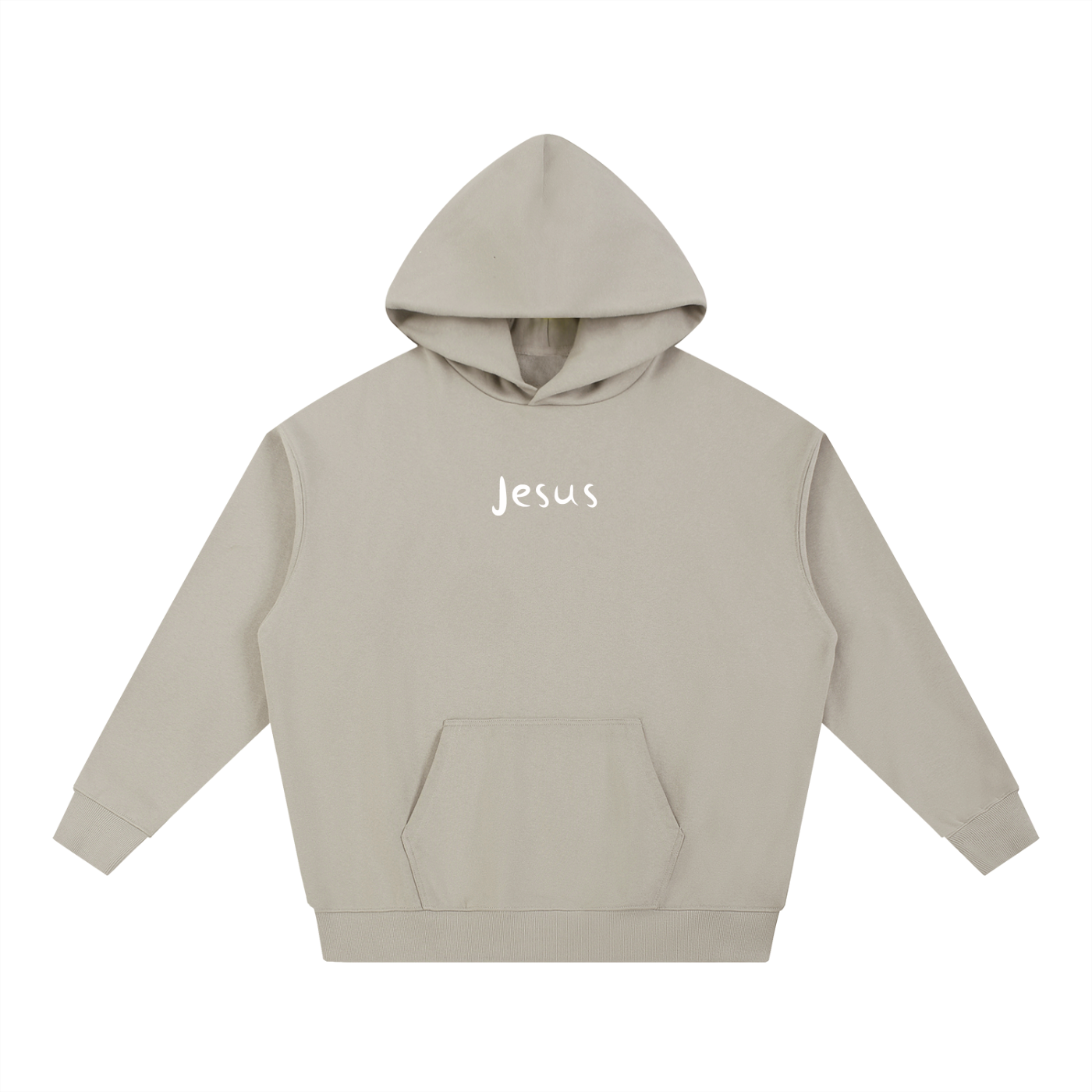 Jesus no Regrets hoodie white